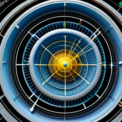 Home 7 Collider Experiment Visualization**
A visualization of particle collisions inside the Large Hadron Collider, focusing on the detection of B-meson decays. Include graphical representations of particle tracks and decay products. Modern physics research environment. Safe for work, appropriate content, fully clothed researchers in lab coats, professional, perfect anatomy, natural proportions, high quality rendering.
**