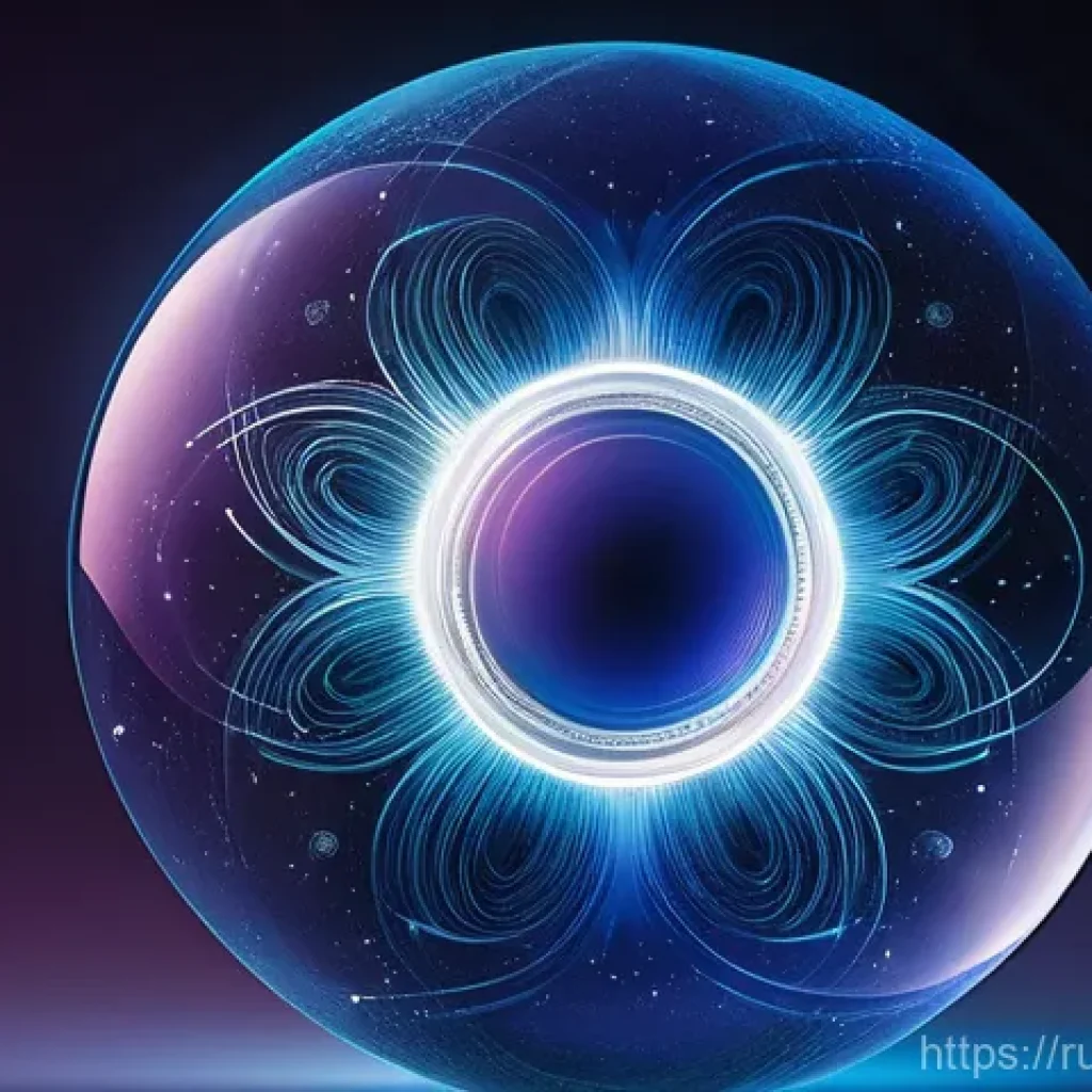 양자 혼합과 중첩 상태 - **Quantum Superposition: The Whispering Possibilities**
"An abstract, glowing central orb, repre...
